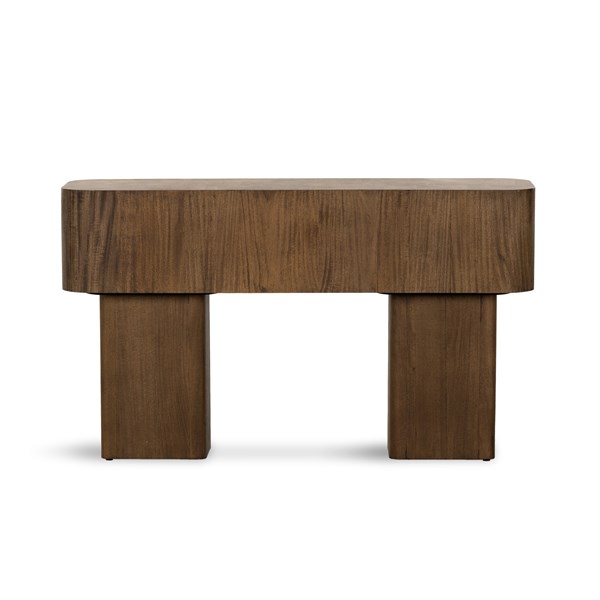Bimmaloft-BLANCO CONSOLE TABLE-WARM UMBER BURL (5)