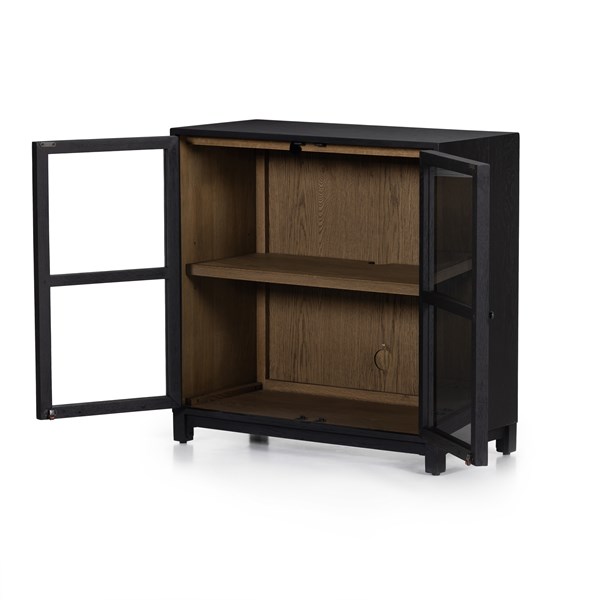 MILLIE SMALL CABINET-DRIFTED MATTE BLACK - Image 5