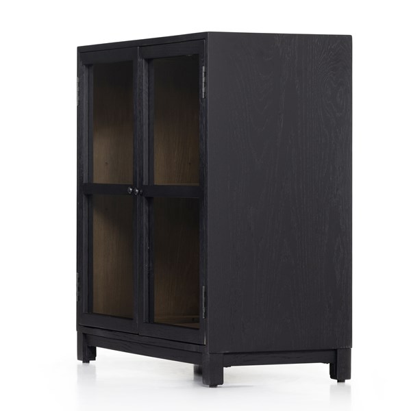 MILLIE SMALL CABINET-DRIFTED MATTE BLACK - Image 3