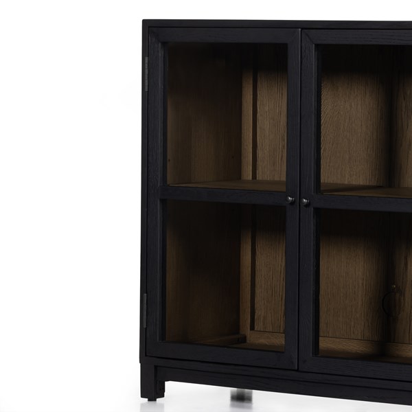 MILLIE SMALL CABINET-DRIFTED MATTE BLACK - Image 14
