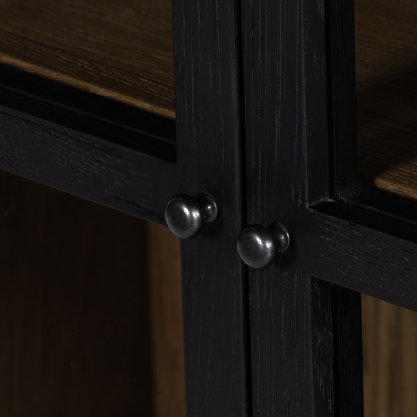 MILLIE SMALL CABINET-DRIFTED MATTE BLACK - Image 12