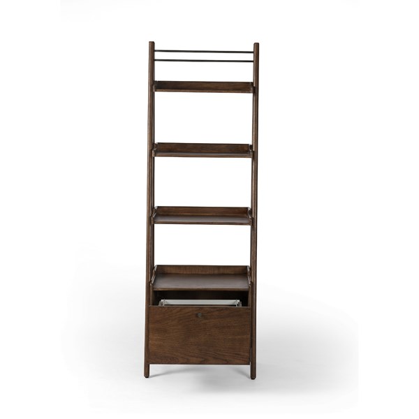 Bimmaloft-MOREAU LEANING BOOKSHELF-DRK TOASTED OAK (1)
