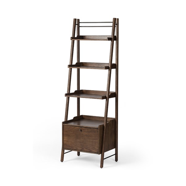 Bimmaloft-MOREAU LEANING BOOKSHELF-DRK TOASTED OAK (12)