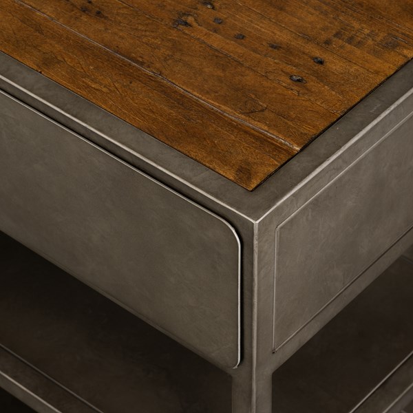 Bimmaloft-RUSTIC RECLAIMED CONSOLE TABLE (3)