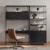 Bimmaloft-TREY MODULAR WALL DESK W 1 BOOKCASE (10)