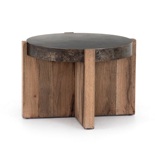 BIMMALOFT-BINGHAM END TABLE-DISTRESSEDIRON (4)