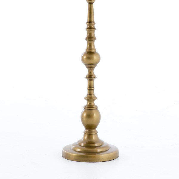 BIMMALOFT-CALHOUN END TABLE-ANTIQUE BRASS (2)