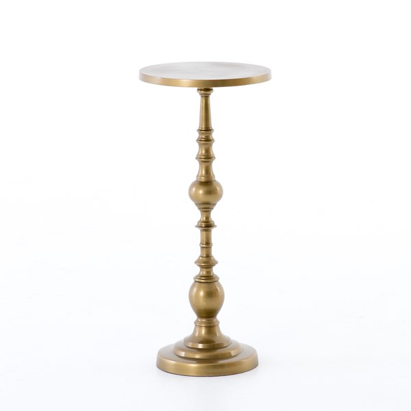 BIMMALOFT-CALHOUN END TABLE-ANTIQUE BRASS (3)