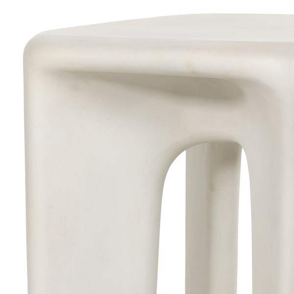 BIMMALOFT-DANTE END TABLE-WHITE CONCRETE (1)