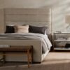 BIMMALOFT-DAPHNE BED-CAMBRIC IVORY-QUEEN (3)