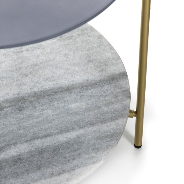 BIMMALOFT-GIANNA END TABLE-GREY MARBLE (2)