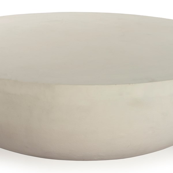 Bimmaloft-BASIL OUTDR RND COFF TBL-48-MATTE WHITE (2)