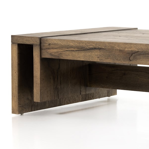 Bimmaloft-BEAM COFFEE TABLE-RUSTIC FAWN VENEER (2)