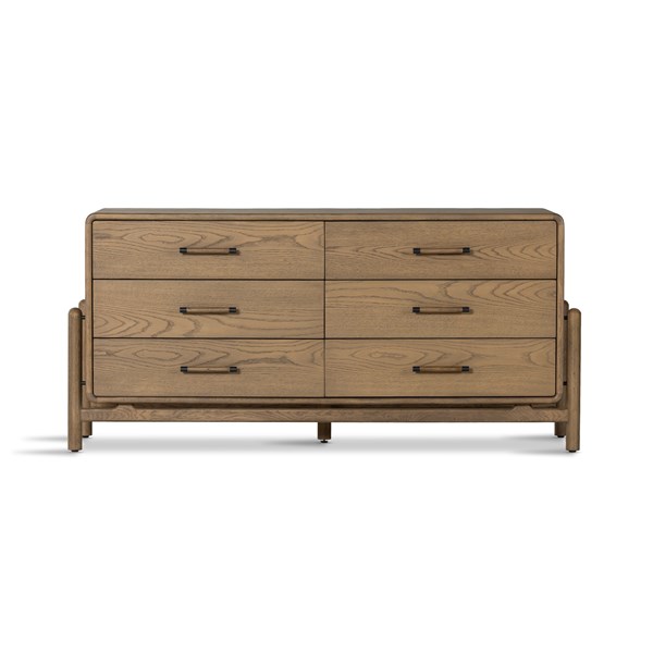 Bimmaloft-CAROLINE 6 DRAWER DRESSER-SMOKED OAK (5)