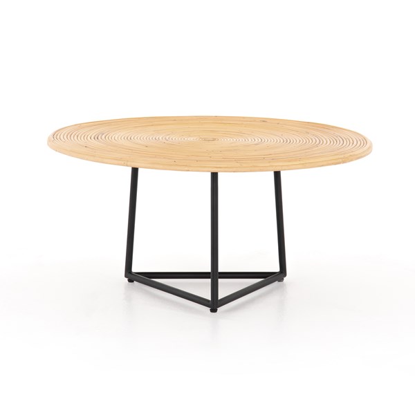 Bimmaloft-CLOVER ROUND COFFEE TABLE-HONEY RATTAN (5)