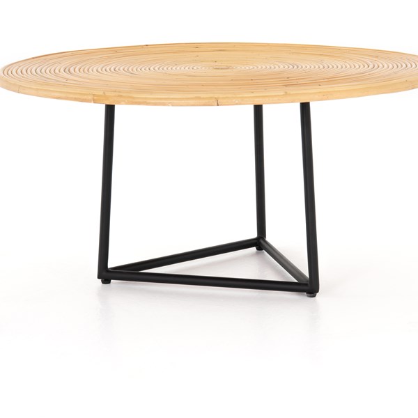 Bimmaloft-CLOVER ROUND COFFEE TABLE-HONEY RATTAN (6)