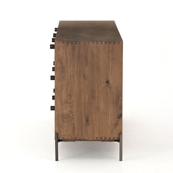 Bimmaloft-DUPONT 6 DRAWER DRESSER-AUBURN POPLAR (4)