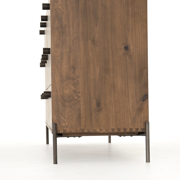 Bimmaloft-DUPONT 6 DRAWER DRESSER-AUBURN POPLAR (7)