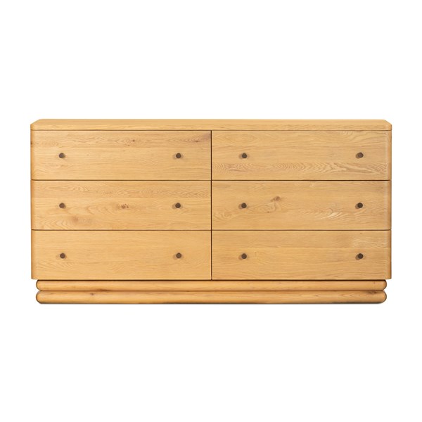 Bimmaloft-HARDING 6 DRAWER DRESSER-LIGHT OAK (7)
