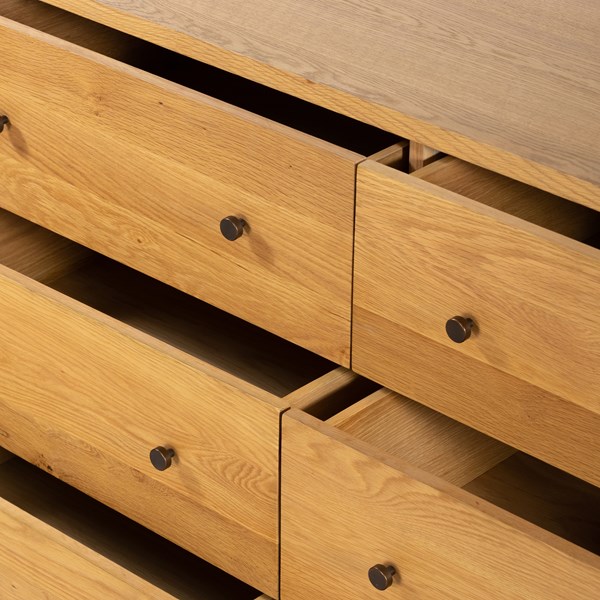 Bimmaloft-HARDING 9 DRAWER DRESSER-LIGHT OAK (1)