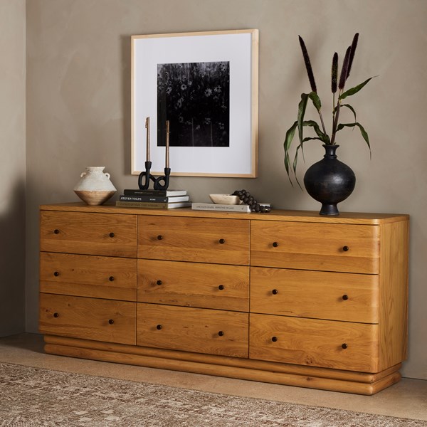 Bimmaloft-HARDING 9 DRAWER DRESSER-LIGHT OAK (9)
