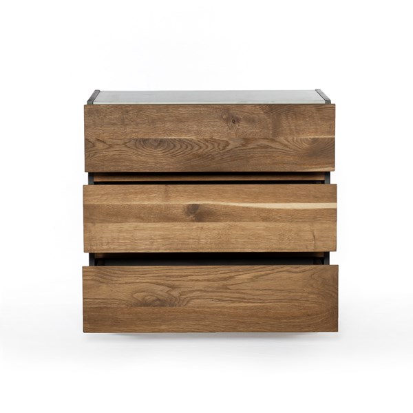 Bimmaloft-HOLLAND 3 DRAWER DRESSER-GREY LACQUER (2)