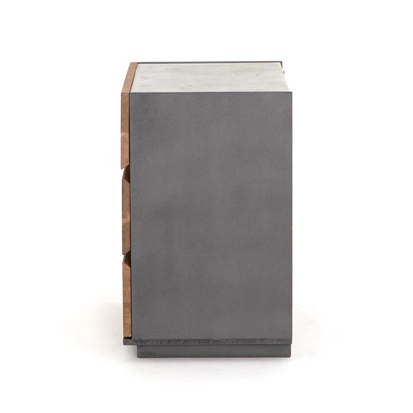 Bimmaloft-HOLLAND 3 DRAWER DRESSER-GREY LACQUER (3)