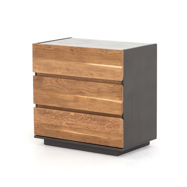 Bimmaloft-HOLLAND 3 DRAWER DRESSER-GREY LACQUER (8)