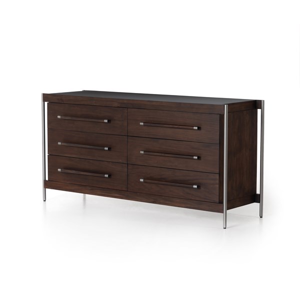 Bimmaloft-JORDAN 6 DRAWER DRESSER-WARM BROWN (8)