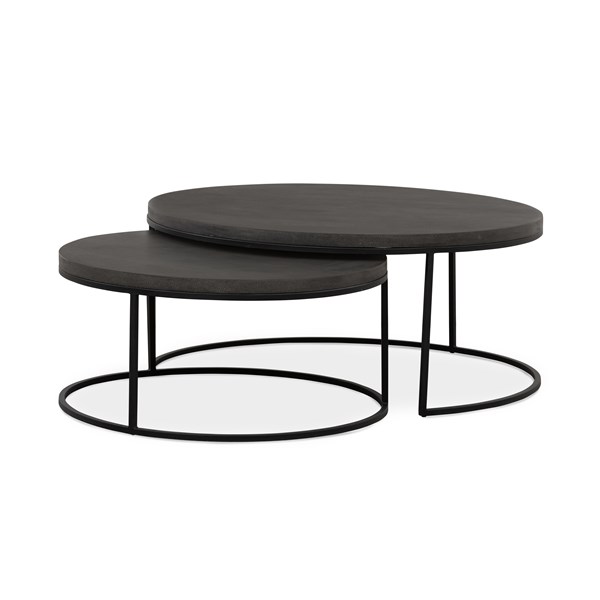 Bimmaloft-LAVASTONE NESTING COFFEE TABLES-BLACK (6)