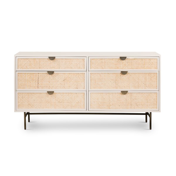 Bimmaloft-LUELLA 6 DRAWER DRESSER-MATTE ALABASTER (7)