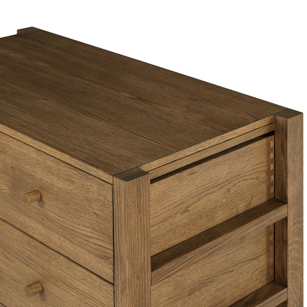 Bimmaloft-MEADOW 5 DRAWER DRESSER-TAWNY OAK (1)