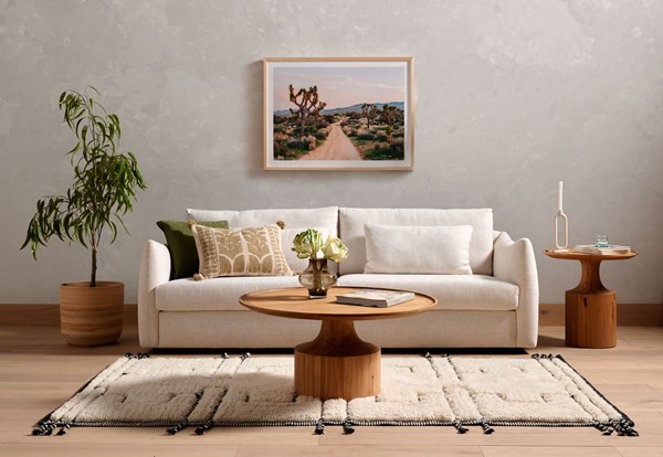 SABINA COFFEE TABLE-GOLDEN WHEAT OAK - Image 2