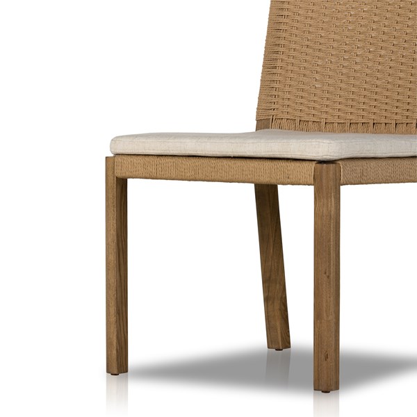 ZUMA ARMLESS DINING CHAIR-DUNE ASH - Image 9