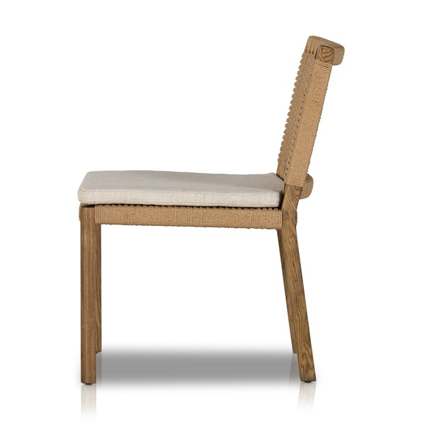 ZUMA ARMLESS DINING CHAIR-DUNE ASH - Image 5