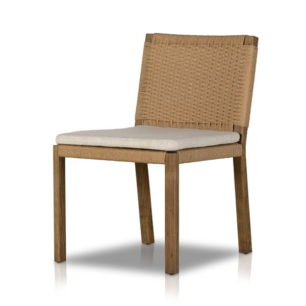 ZUMA ARMLESS DINING CHAIR-DUNE ASH - Image 1
